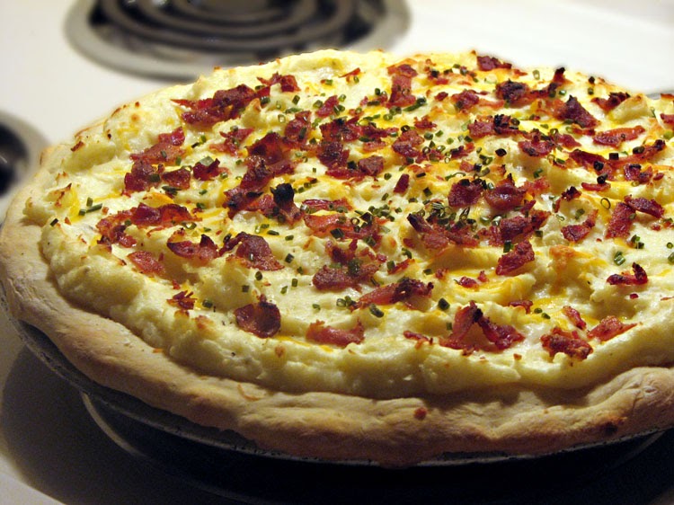 Vicarious Foodie Potato Pizza
