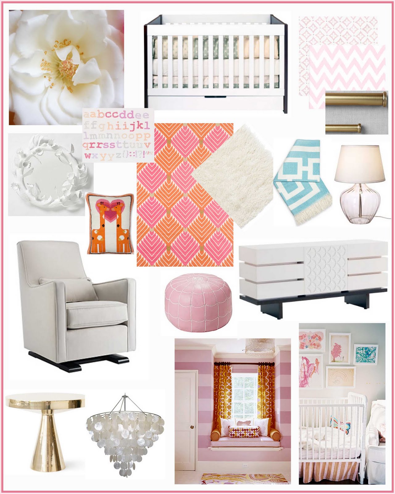 bellevue and rose a baby dress inspired nursery