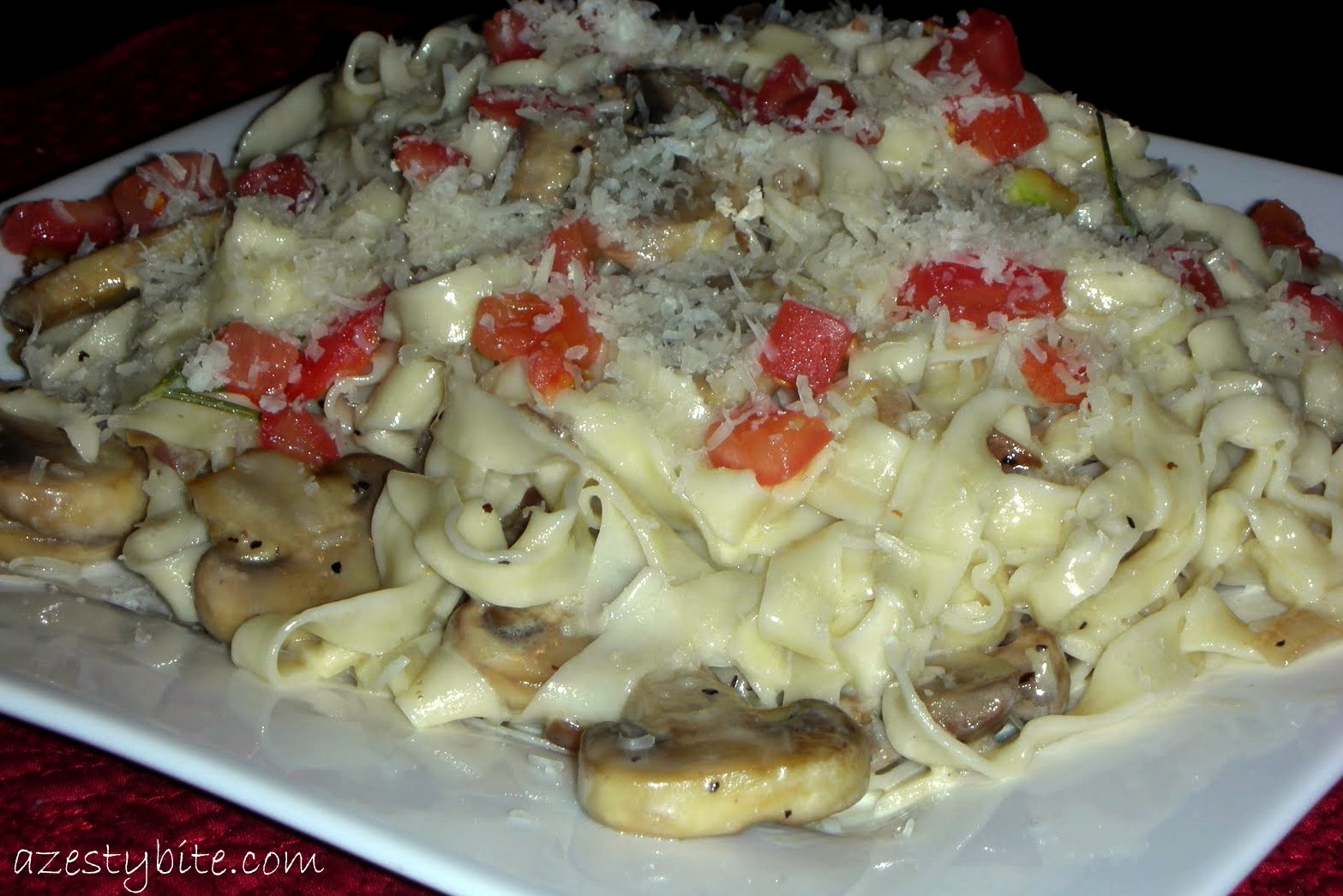 Fresh Pasta with Rosemary Butter Sauce A Zesty Bite