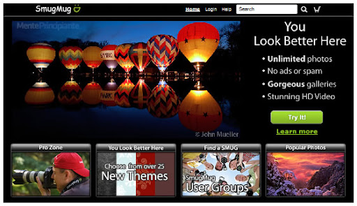 SmugMug Compartir Fotografías en Línea - SmugMug - menteprincipiante.com