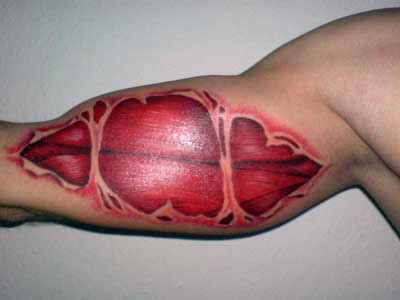 Los tatuajes mas raros! Muscle+tattoo+4