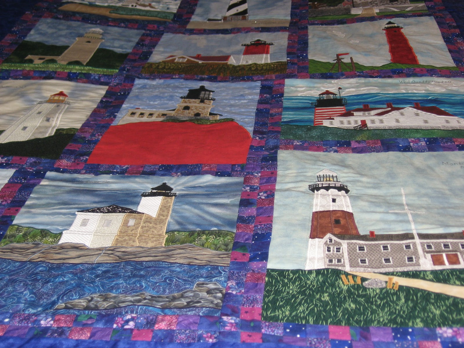 Lighthouse Lane Crafts Lighthouse Quilt