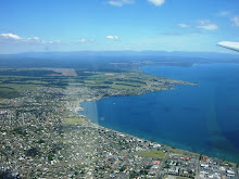 Lake Taupo from glider