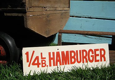 Hamburger Sign