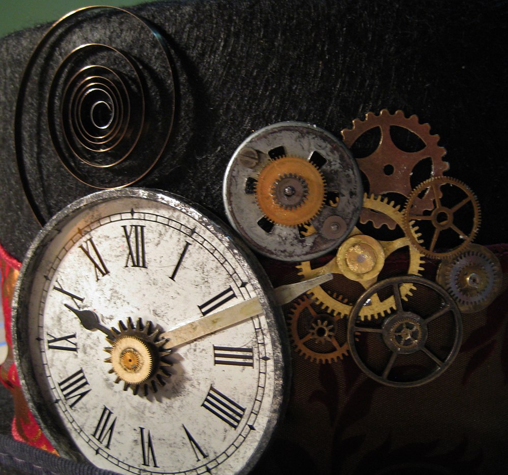 Clock Taken Apart