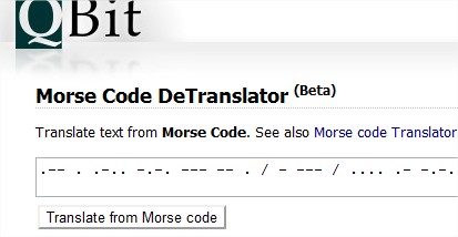 decode morse code decode morse code