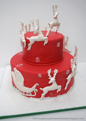 Christmas Reindeer Cake Tutorial To Help You Sleigh the Holidays