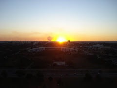 Pôr do sol em Brasília