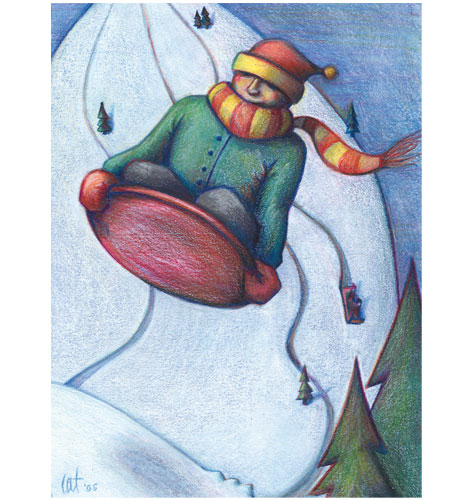Sledding
