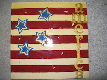 Hand Painted America Board