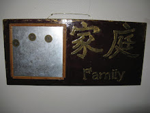 Hand Painted Chinese Character Family Magnet Board