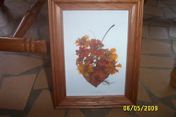 flowers in leaf basket