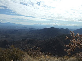 Views from Wasson Peak in Tucson