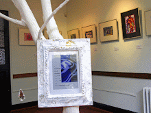 white framed tree