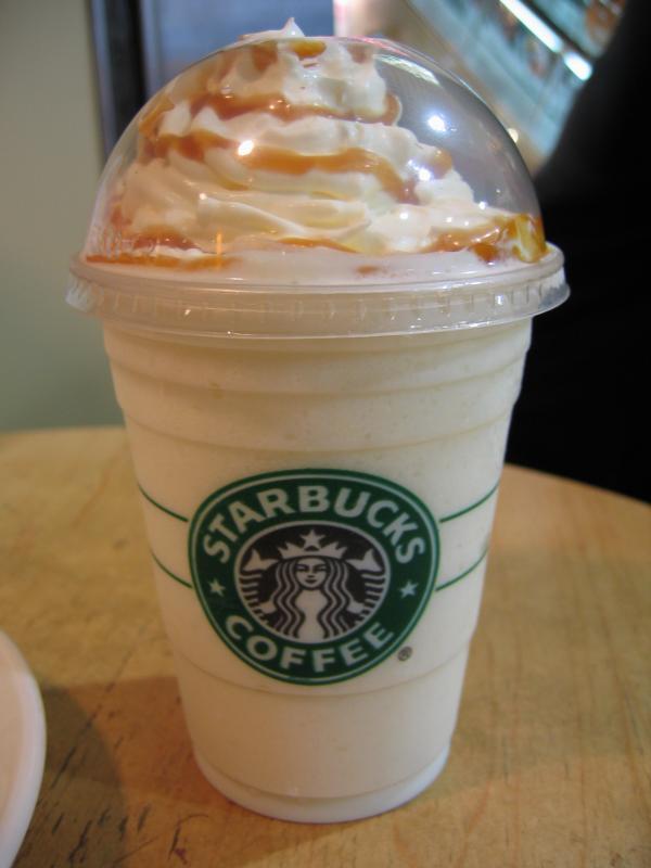 Starbucks Carmel Frap