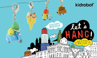 Aaron Meshon, kidrobot, Zipper Pulls