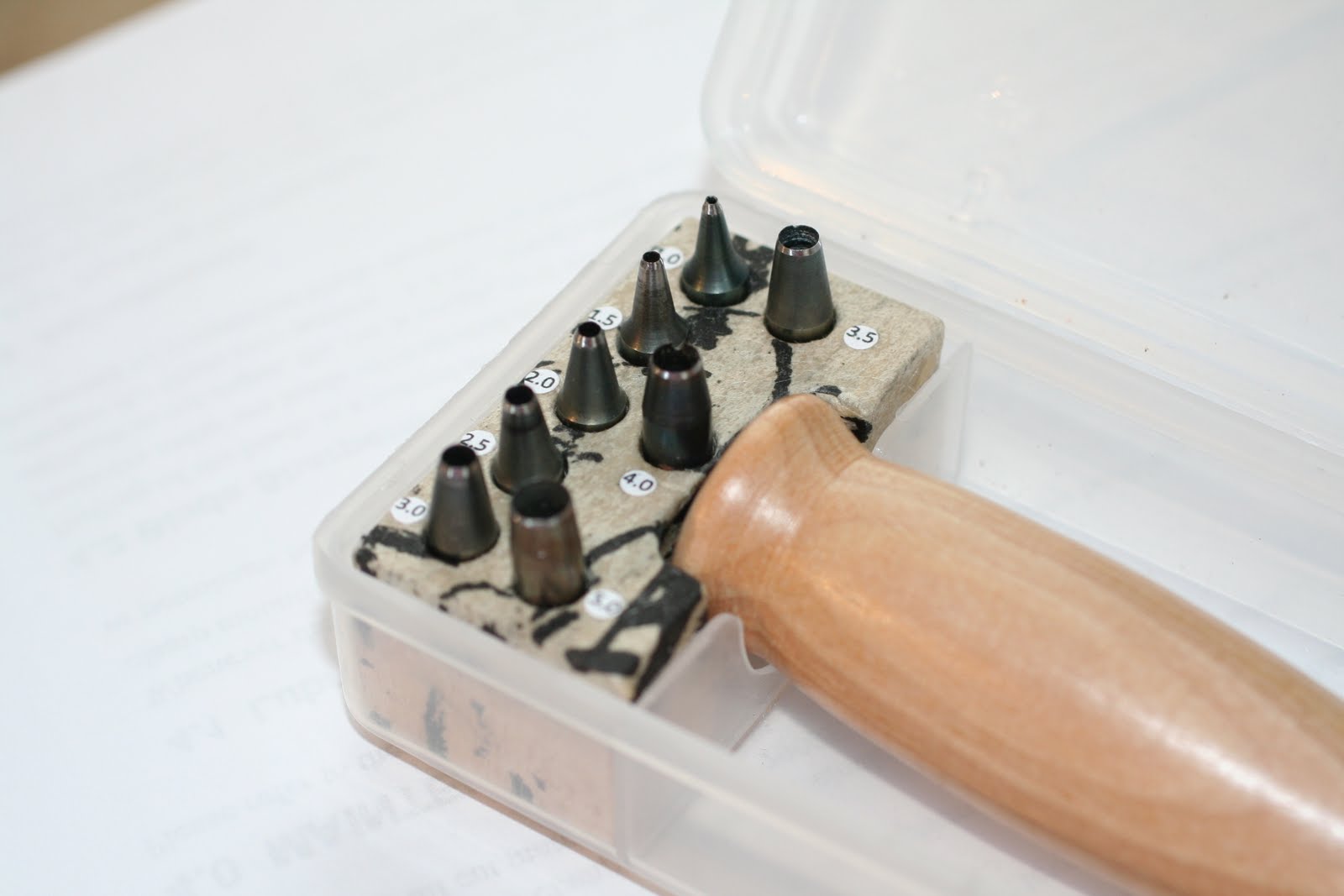 Japanese Book Drill (screw punch) smARTaleck studio