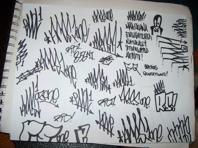 how to do graffiti on paper. Graffiti alphabet on paper