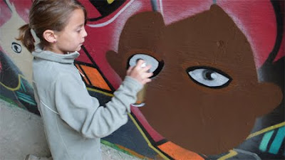 graffiti artist, solveig