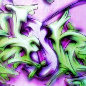 graffiti abstract, graffiti 3d