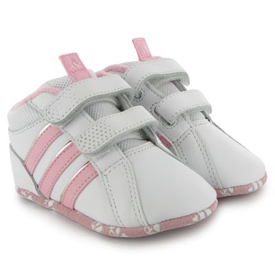 Silver Baby Shoes on Adidas Liladi Cf Crib Colour White Diva Silver Size C0