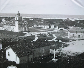 Centro quando ainda Itanhaém era Vila de Conceição