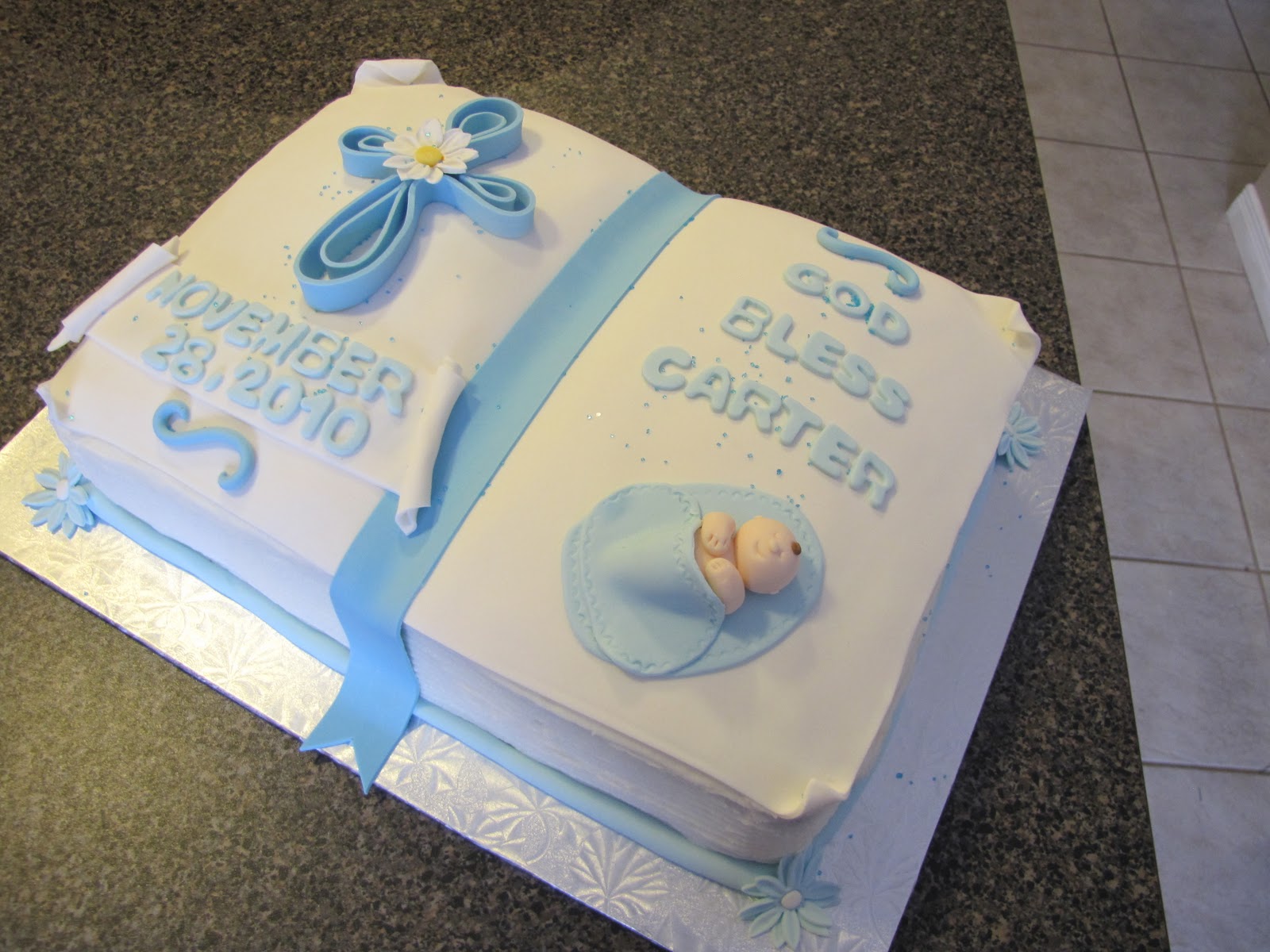 Ann Marie's Creative Cakes: Baptism Cake