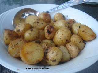 Pommes de terre grelots , au beurre d'ail et fines herbes Grelots+aux+fines+herbes+2