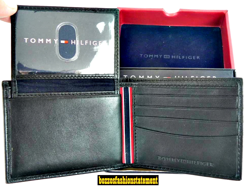 bozzo's fashion statement Tommy Hilfiger Wallets Stockton Lambskin