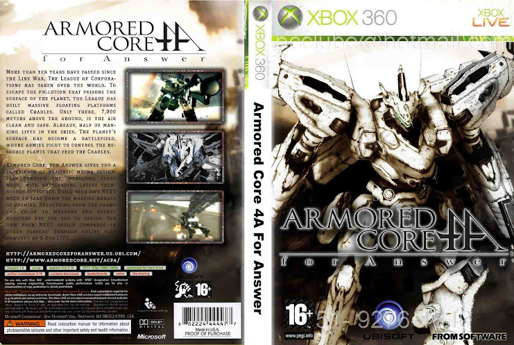 Armored Core 4A For Answer
