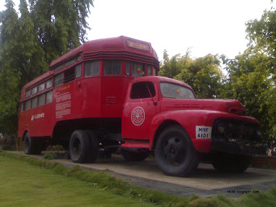 bangalore bus ksrtc oldest tk30 2010 stand front