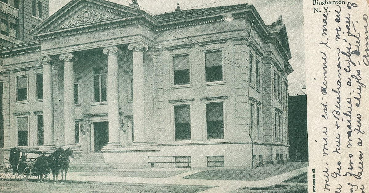 The Daily Postcard Carnegie Library for Sale