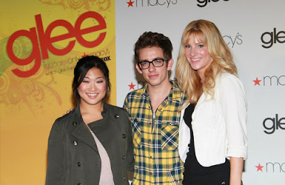 FIRMA de autografos De Glee En MACY'S Glee+30
