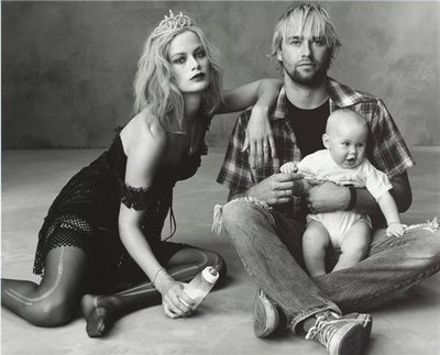  Jake Schroeder as Kurt Cobain and their daughter as Frances Bean Cobain