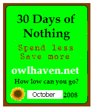 30 days of nothing