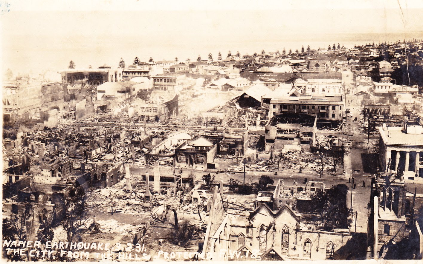 Napier Earthquake Photos