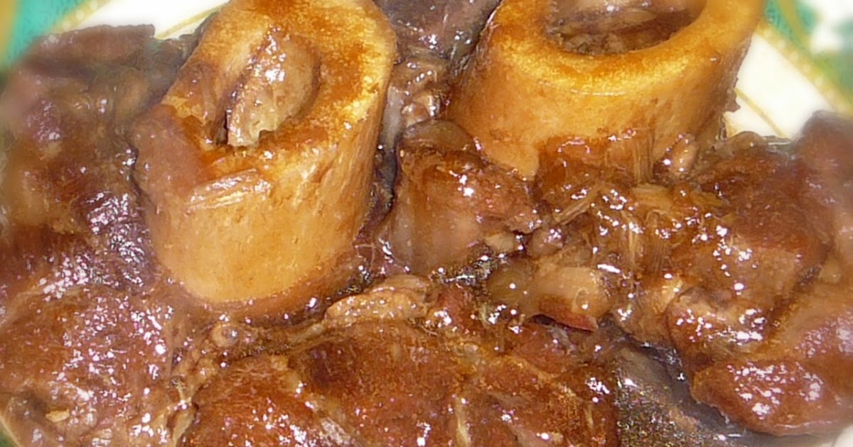 Pinoy Home Cooking and Recipes Asado Bulalo, Beef Shank Asado