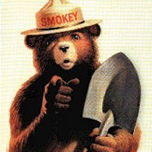 smokey bear bears fires fire forest facts cartoon only anti play if prevent fictional says turns several known saturday little