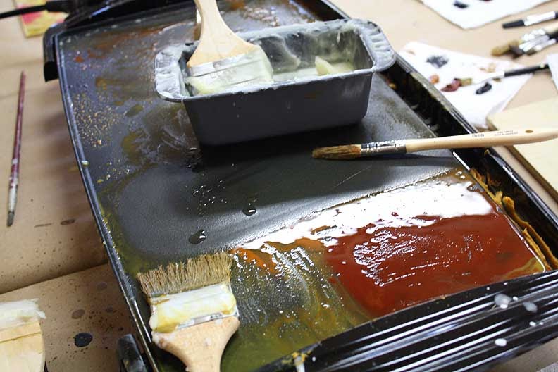 Judy Wise Asilomar Hot Palette Encaustic