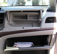 2011 Toyota Sienna glove box