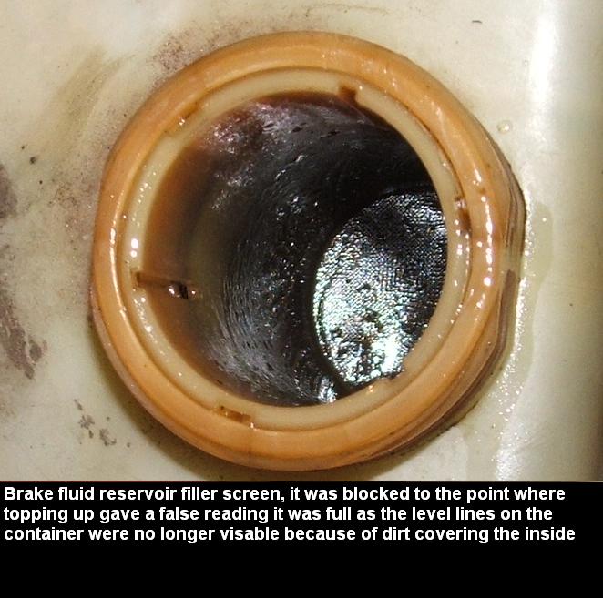 RANGE ROVER WORLD Brake Fluid reservoir. A must read for every owner
