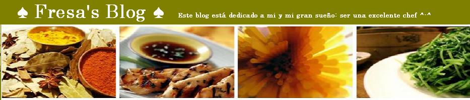 ♠ Fresa's Blog ♠