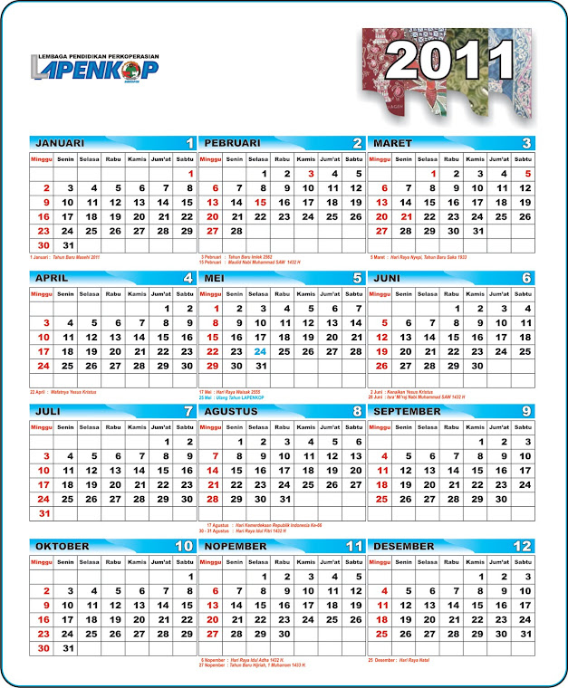 KALENDER 2011