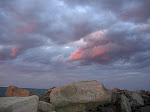 Last of the Sunset Reflected in Clouds