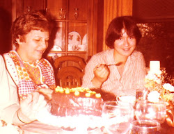 Me and my Godmother Nancy! Post surgery, probably around 1976