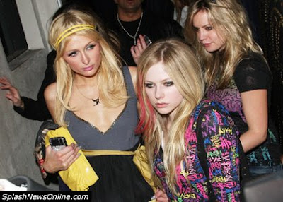 Paris Hilton e Avril Lavigne