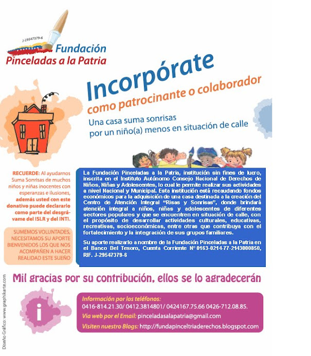 COLABORA Y APOYANOS EN ESTE SUEÑO