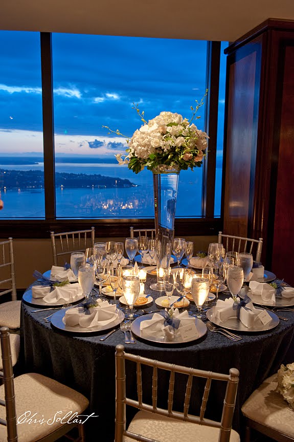The famed Columbia Tower Club on 76th floor was the perfect setting for a