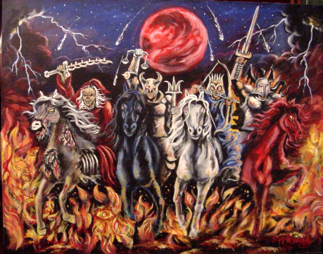 My favorite characters were definitely the four horsemen of the apocalypse