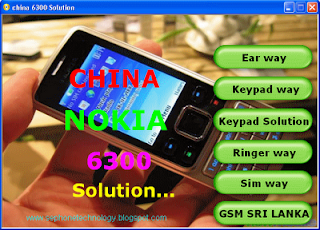 CHINA6300 China Nokia 6300 Solution